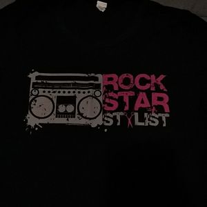 Rock star stylist tee